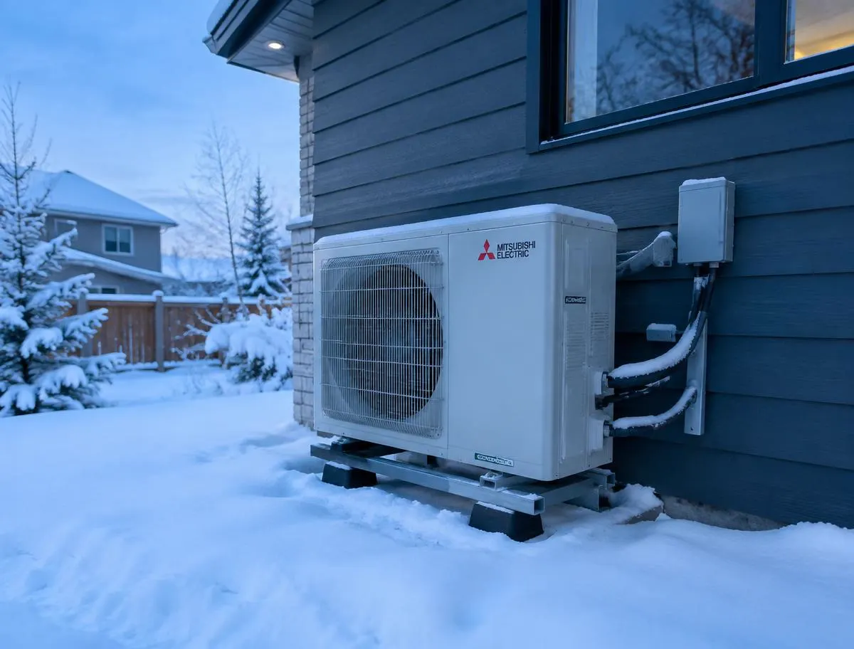 Thermopompe performante par grand froid au Saguenay