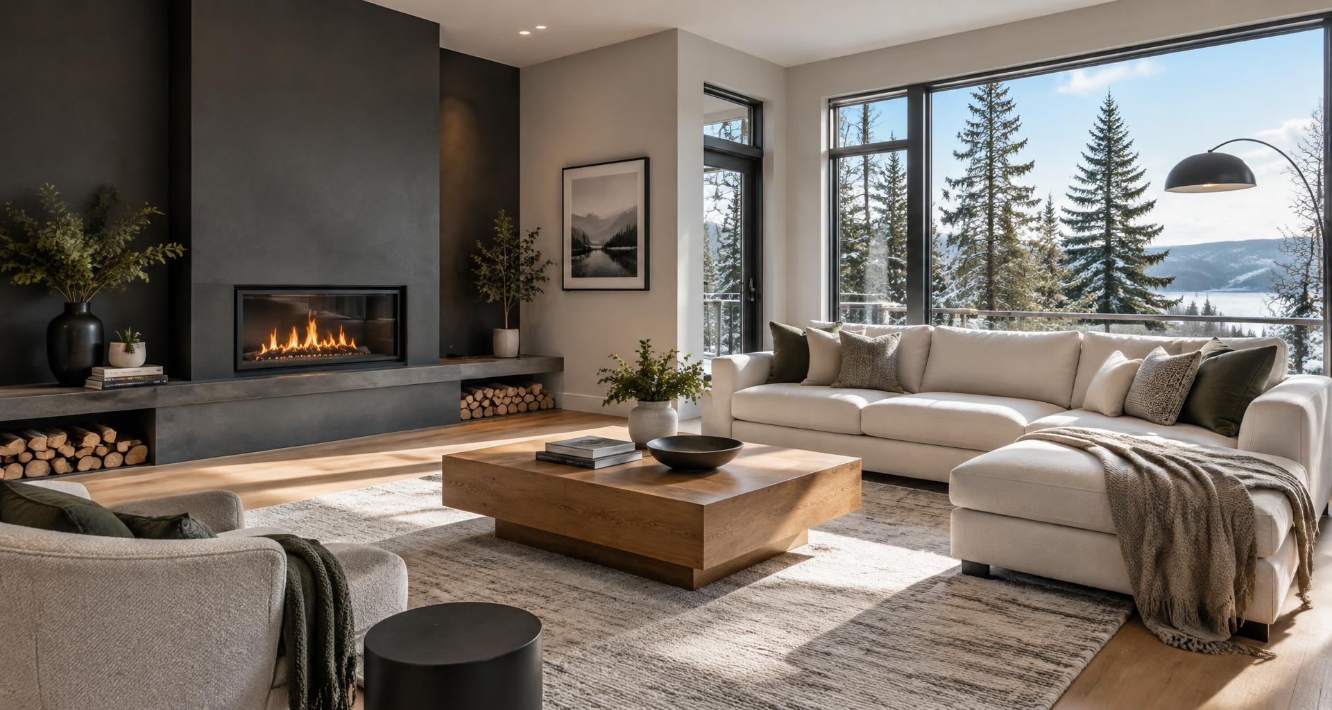 Intérieur résidentiel lumineux — image illustrative